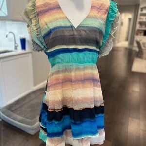 Marie Oliver Multicolor Striped Thea Dress